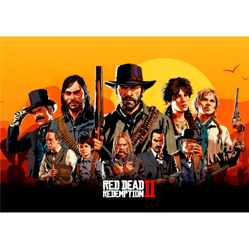 Quadro Decorativo Red Dead Redemption 2