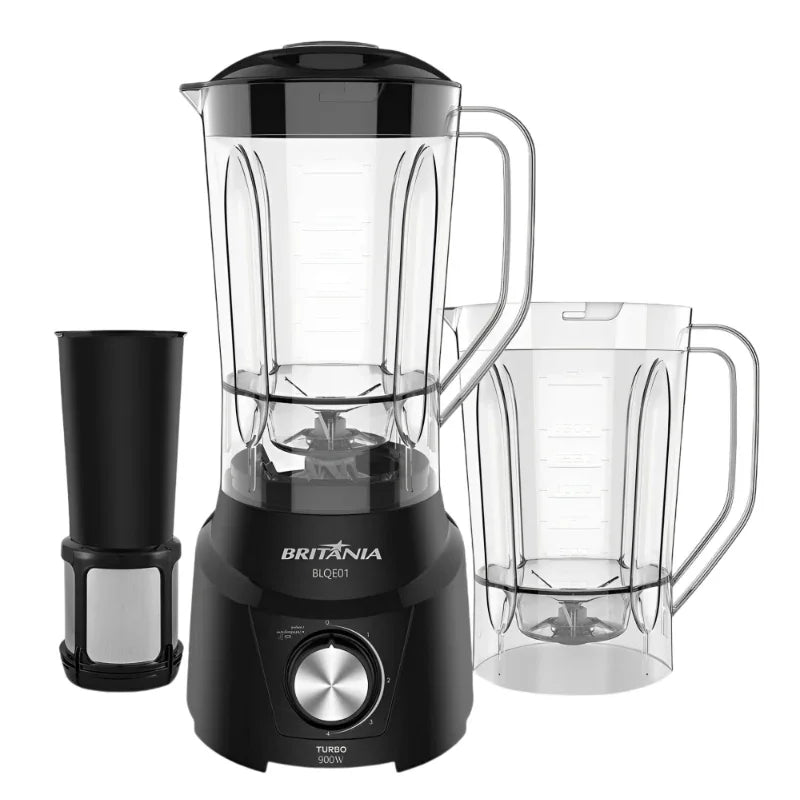 Liquidificador Britânia BLQE01 2 copos 2,6L 900W
