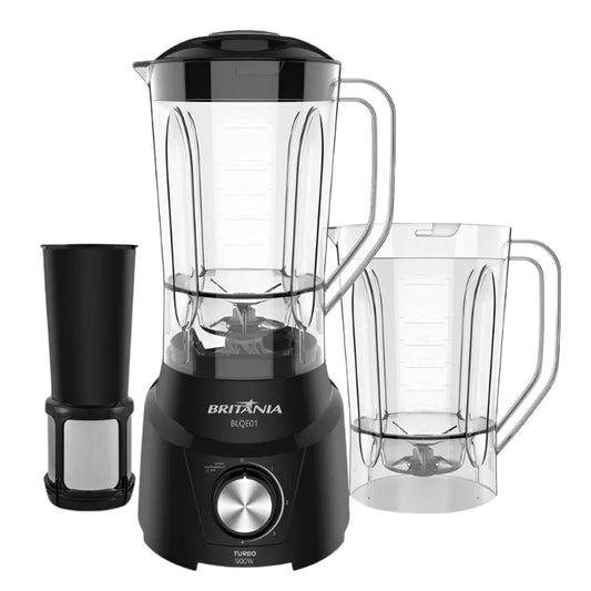 Liquidificador Britânia BLQE01 2 copos 2,6L 900W