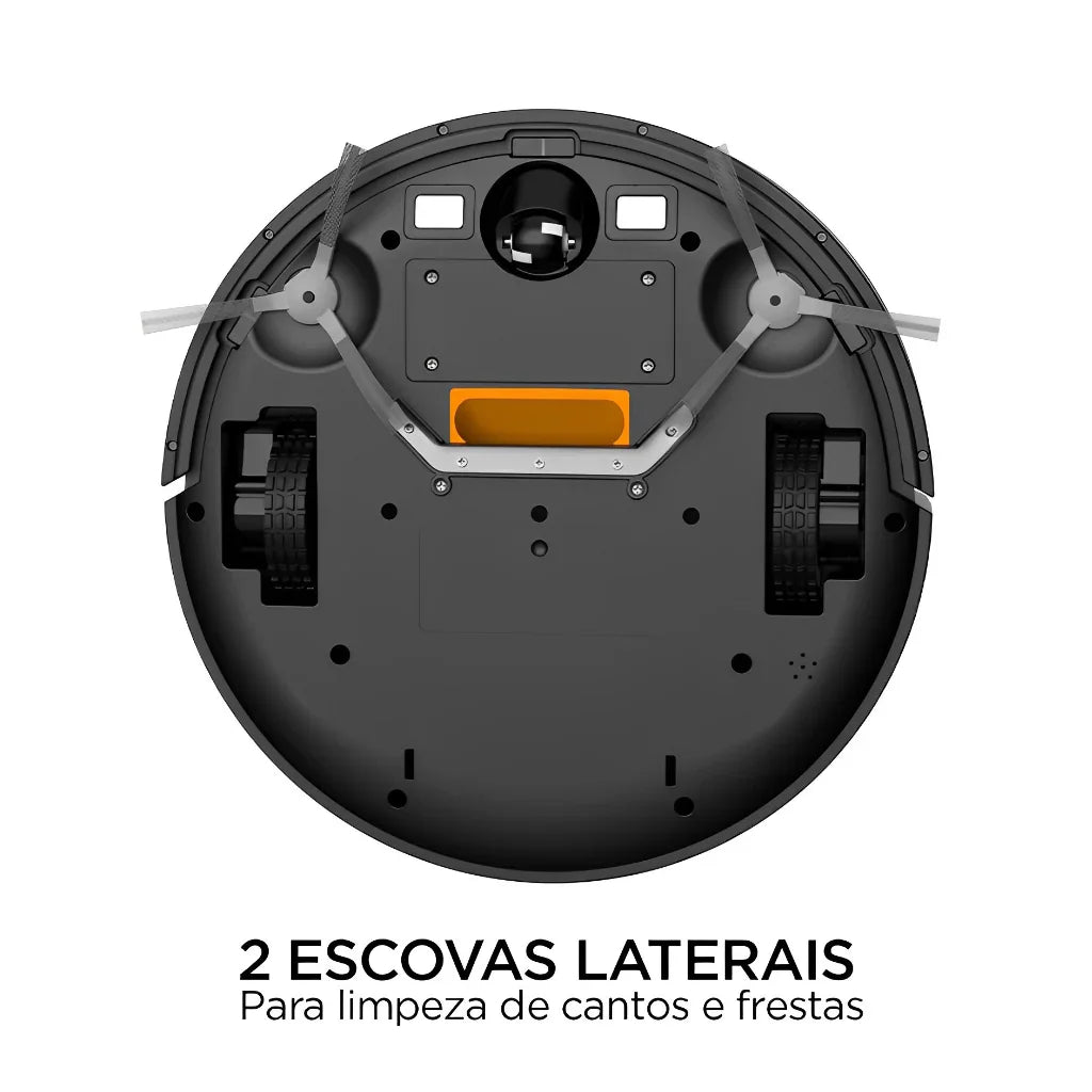 Robô Inteligente Aspirador de Pó Idali Life com Sensores Antiqueda