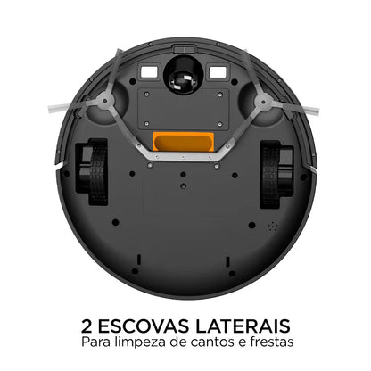 Robô Inteligente Aspirador de Pó Idali Life com Sensores Antiqueda