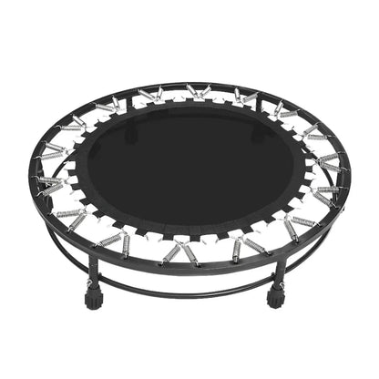 Mini Trampolim com Aro de Reforço, 32 Molas, Suporta Até 180kg