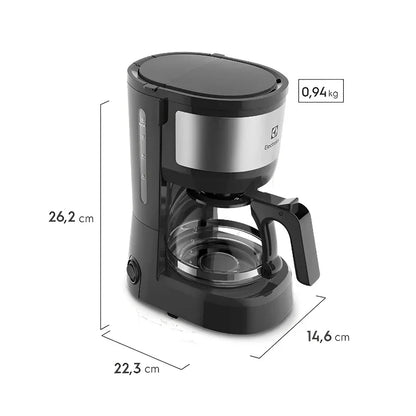 Cafeteira Elétrica Electrolux Efficient ECM10 em Inox 15 Xícaras
