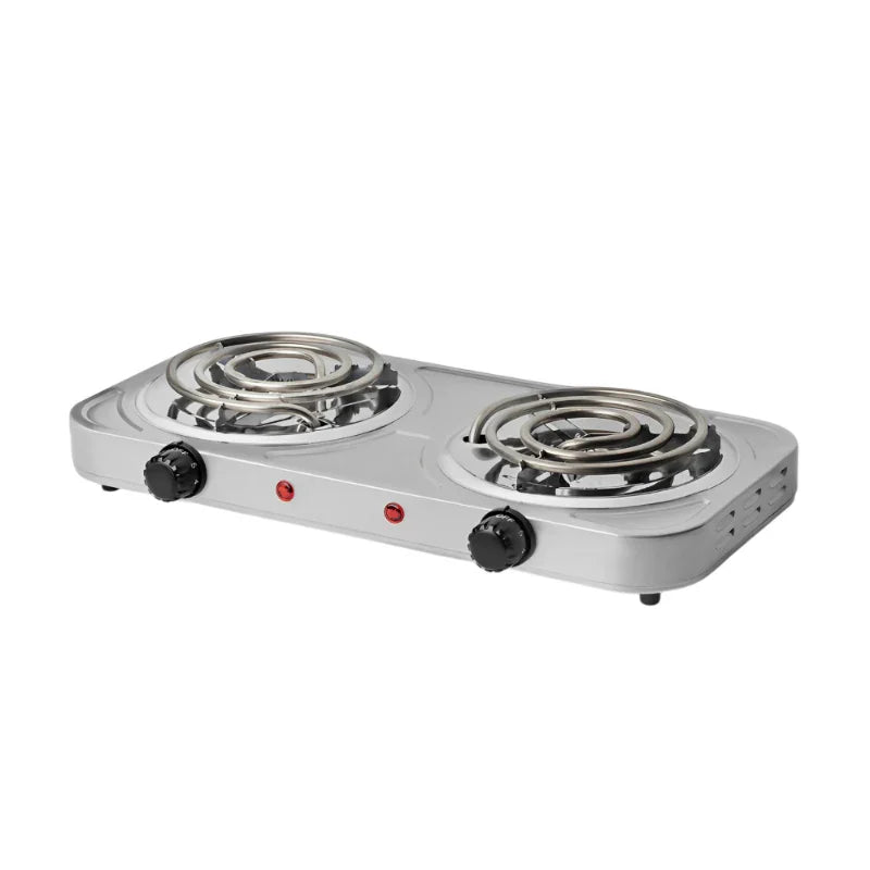 Fogão Portátil de Indução 2 Bocas para Camping e Viagem 220V