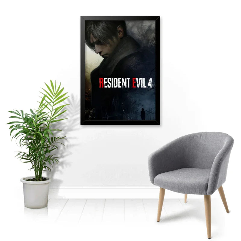 Quadro Decorativo Resident Evil 4