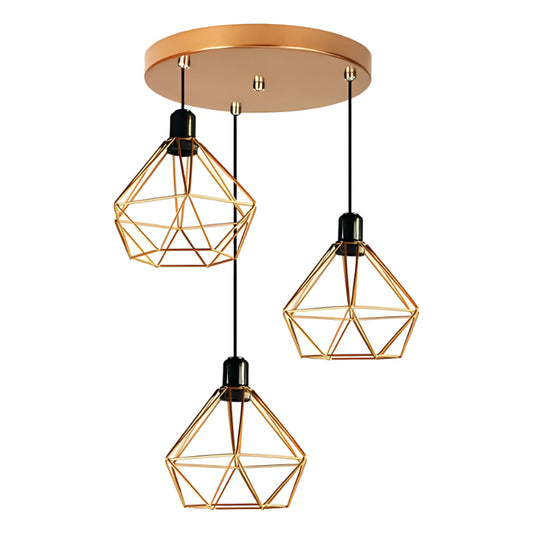 Luminária E-led Triplo Pendente Bivolt