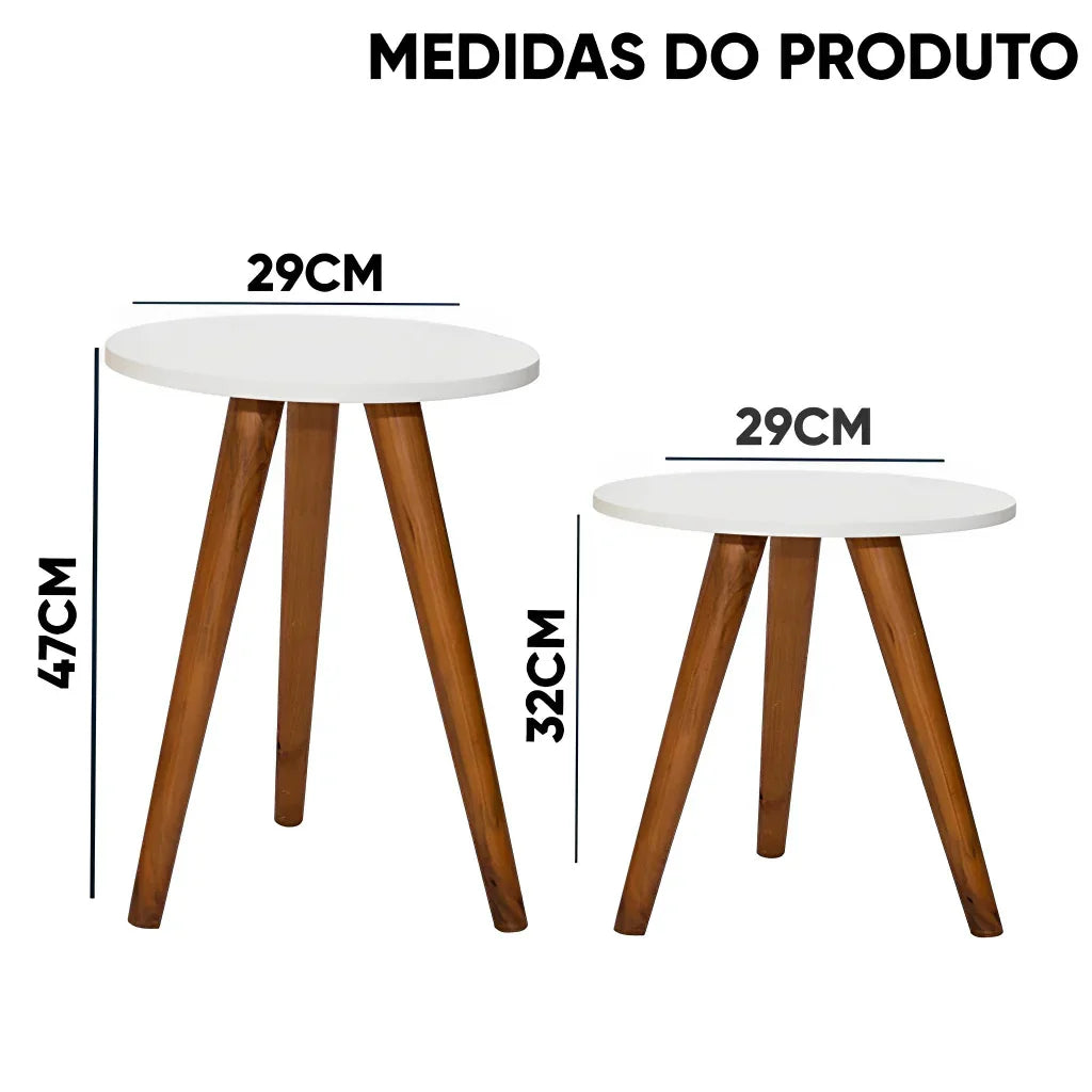 Conjunto de Mesa em MDF