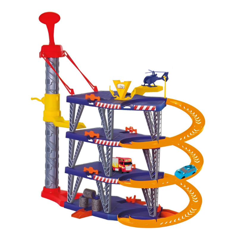 Elevador e Pista Radical com Carrinho e Helicóptero