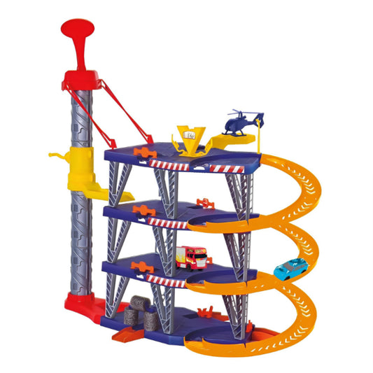 Elevador e Pista Radical com Carrinho e Helicóptero