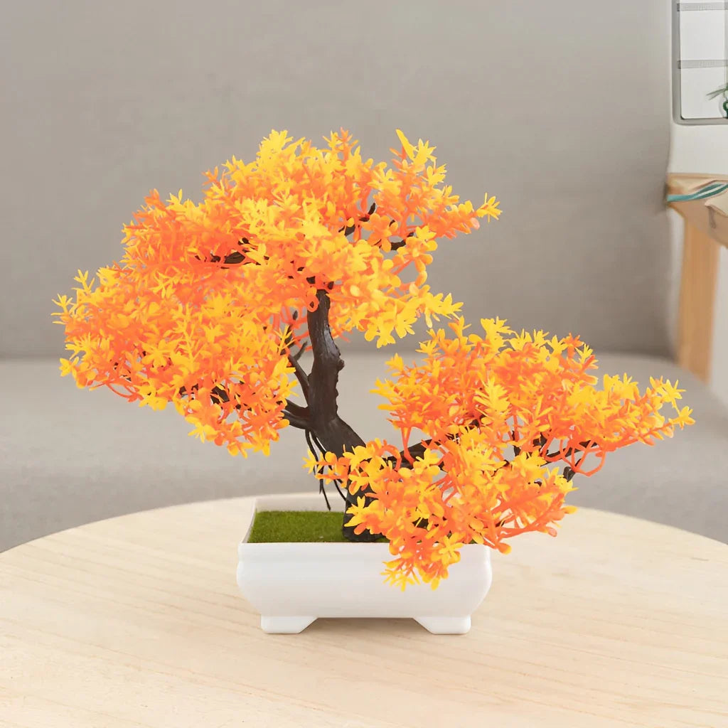 Bonsai Artificial Decorativo em Várias Cores