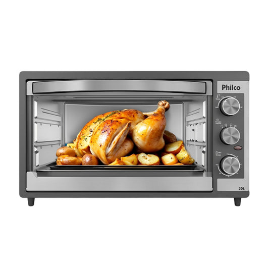 Forno Elétrico Philco PFE52P com Dupla Resistência, 50L