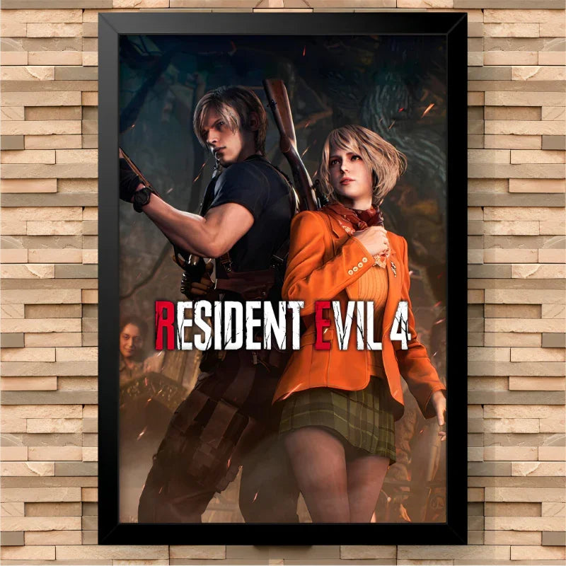 Quadro Decorativo Resident Evil 4