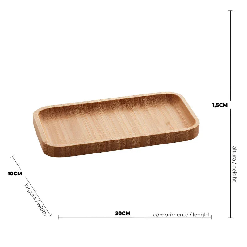 Petisqueira Retangular Pequena 20x10cm