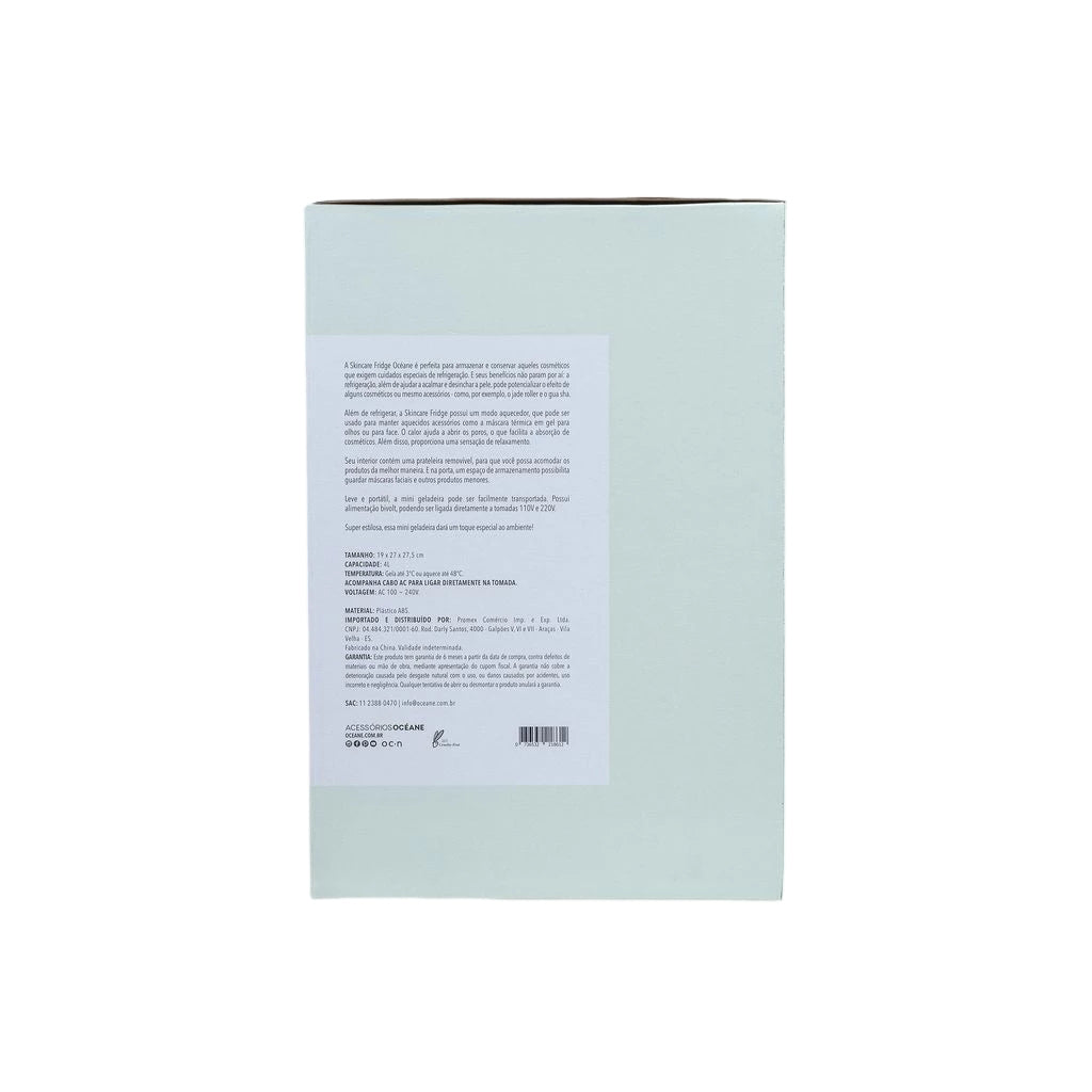 Mini Geladeira Skincare Fridge 4L