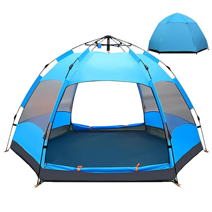 Barraca de Camping para 5-8 Pessoas, Grande e Arejada, 270 x 270 x 150cm