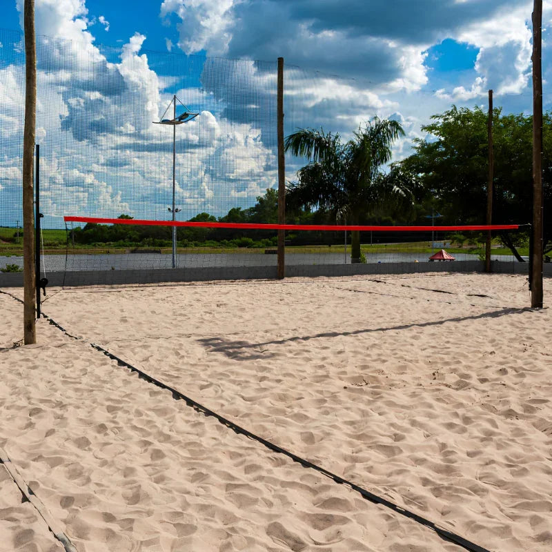 Rede de Vôlei 5,00m x 0,80m com Faixa Sintética