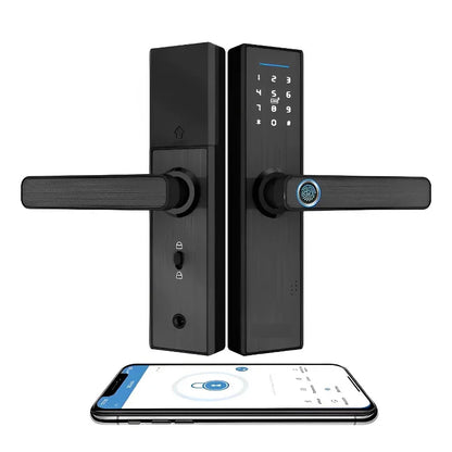 Fechadura Eletrônica 5 em 1 com Biometria Digital