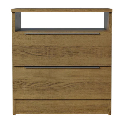 Mesa de Cabeceira com 2 Gavetas